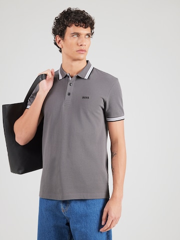 BOSS Tričko 'Paddy' – šedá: přední strana