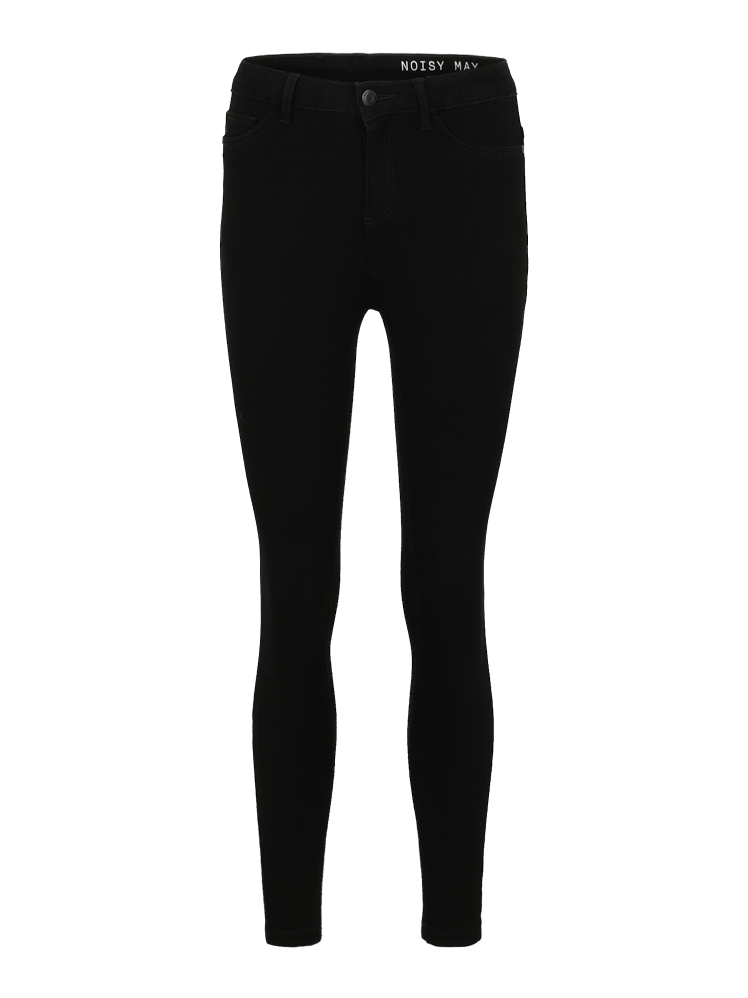 Noisy May Petite Skinny Jeans 'NMCALLIE' in Black: front