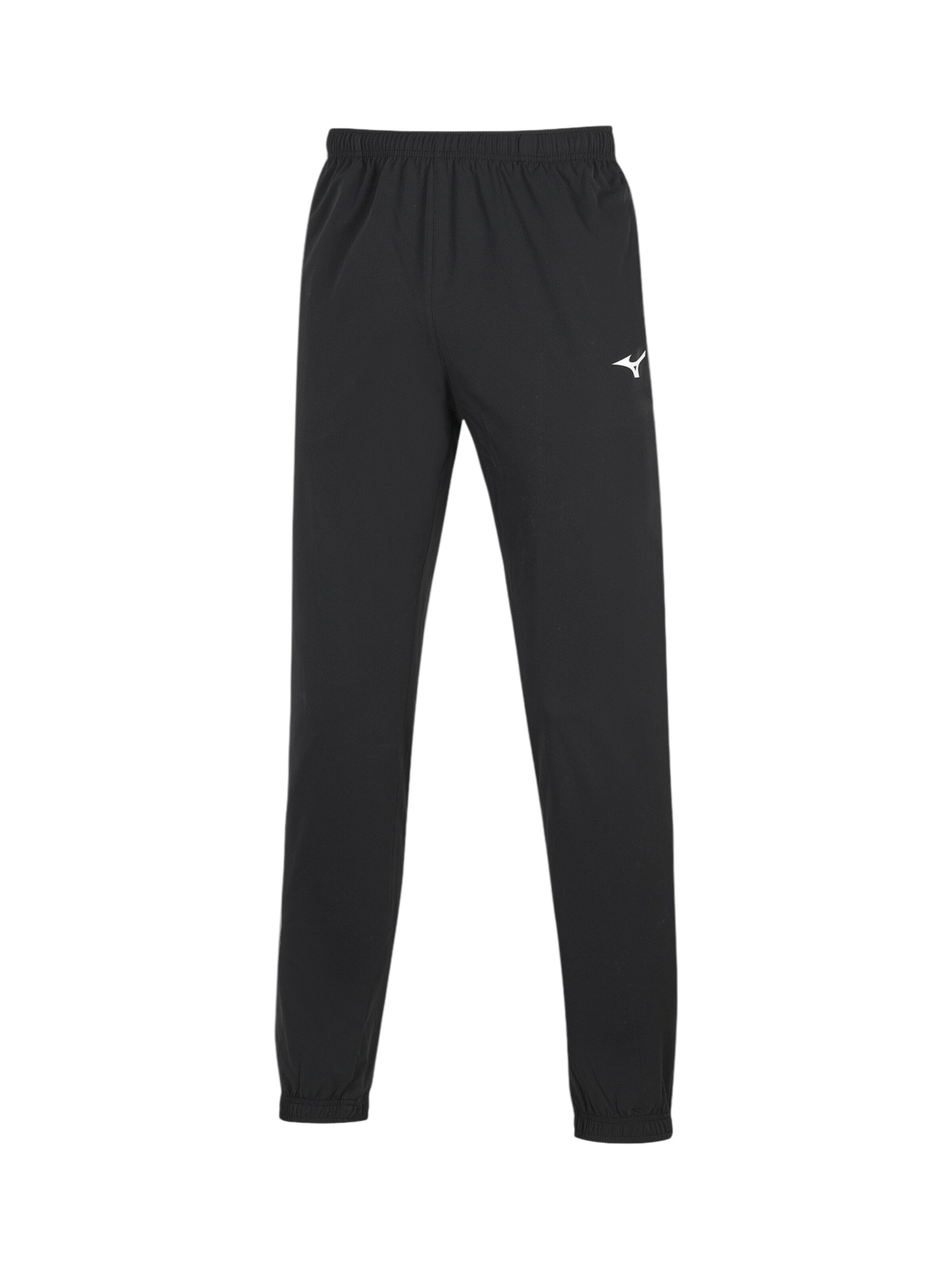 MIZUNO Tapered Workout Pants in Black: front
