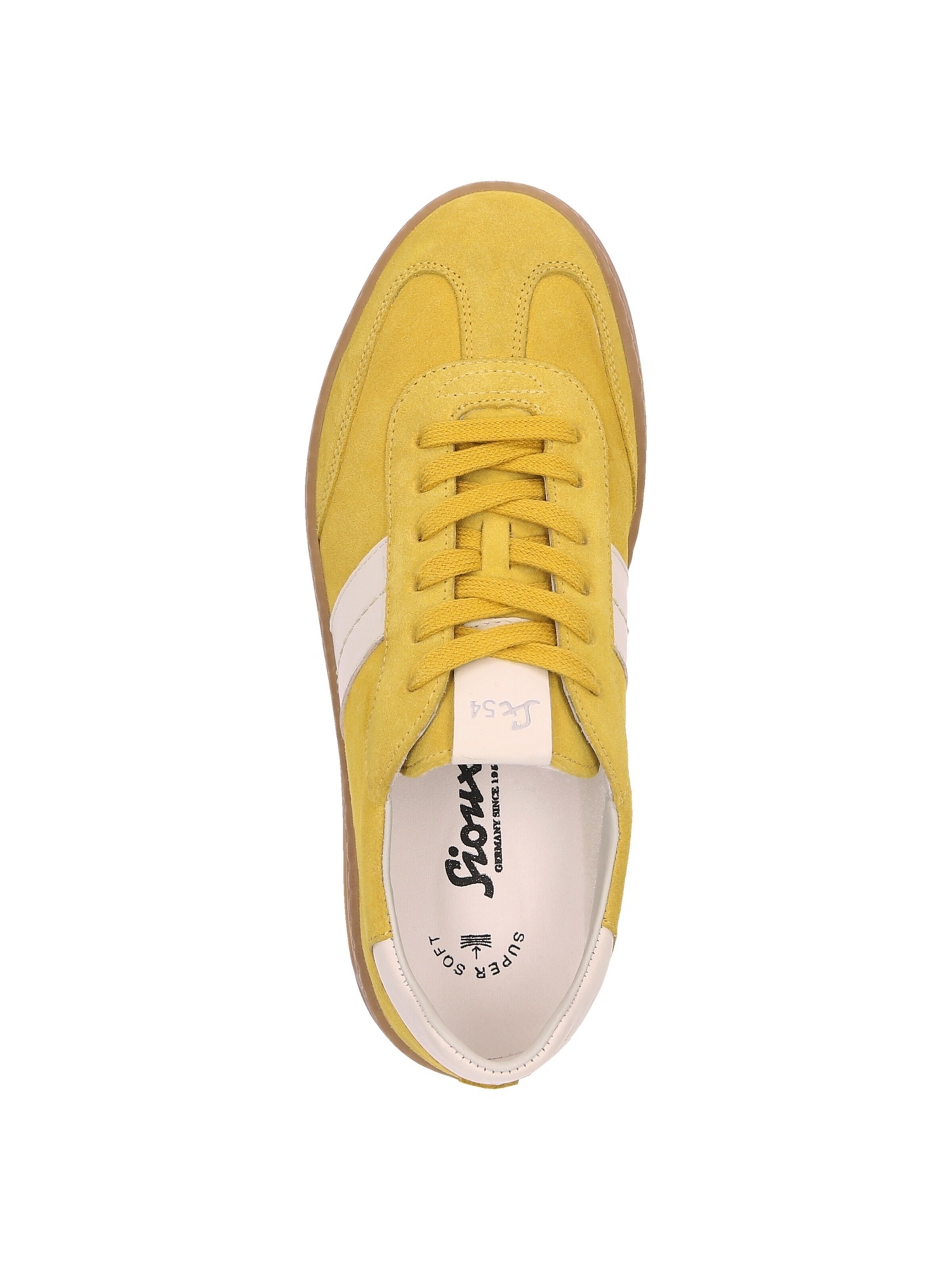 Baskets basses 'Tedroso-DA-717' SIOUX en jaune