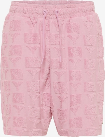 Carlo Colucci Regular Shorts 'Egarter' in Pink: Vorderseite