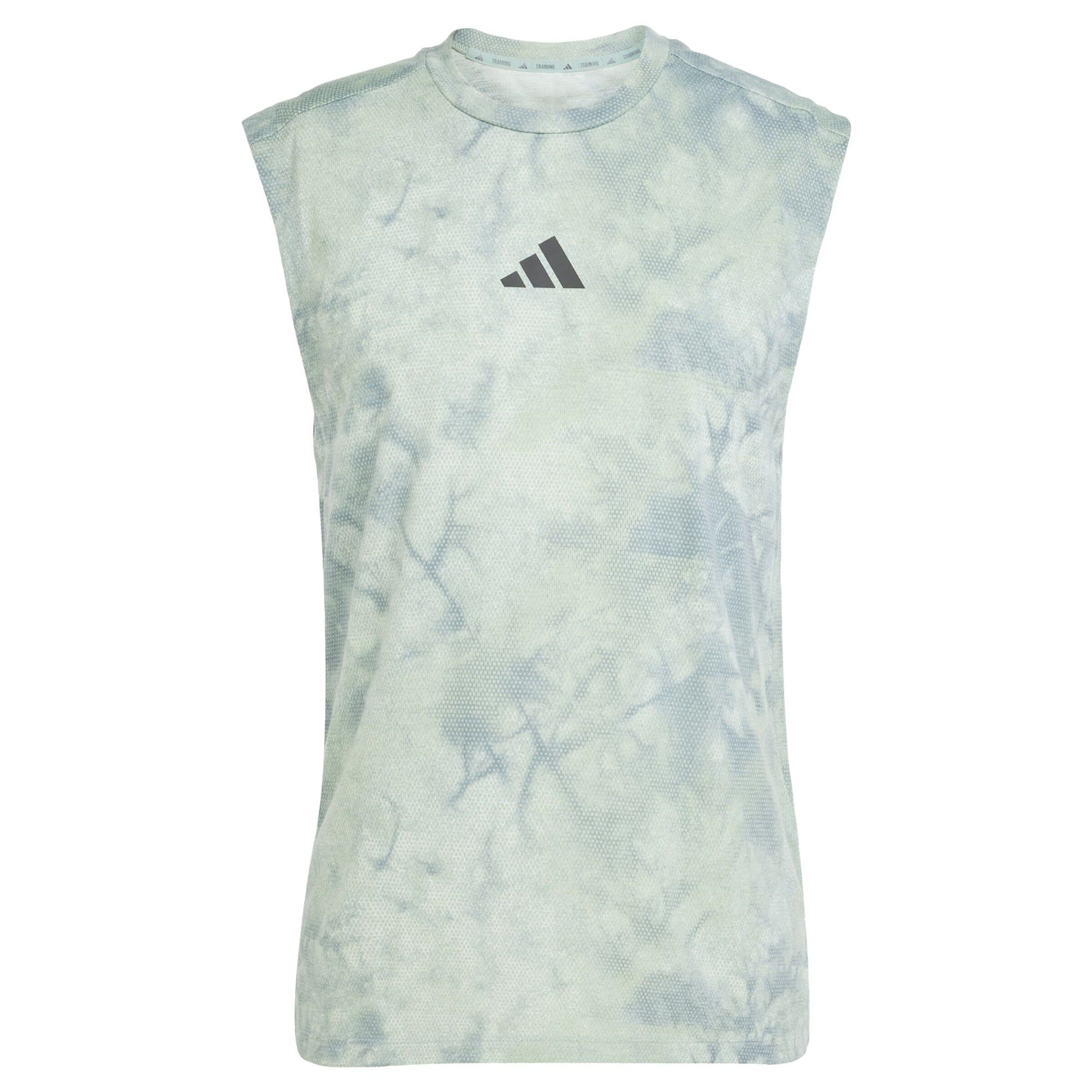 T-Shirt fonctionnel 'Power' ADIDAS PERFORMANCE en gris : devant