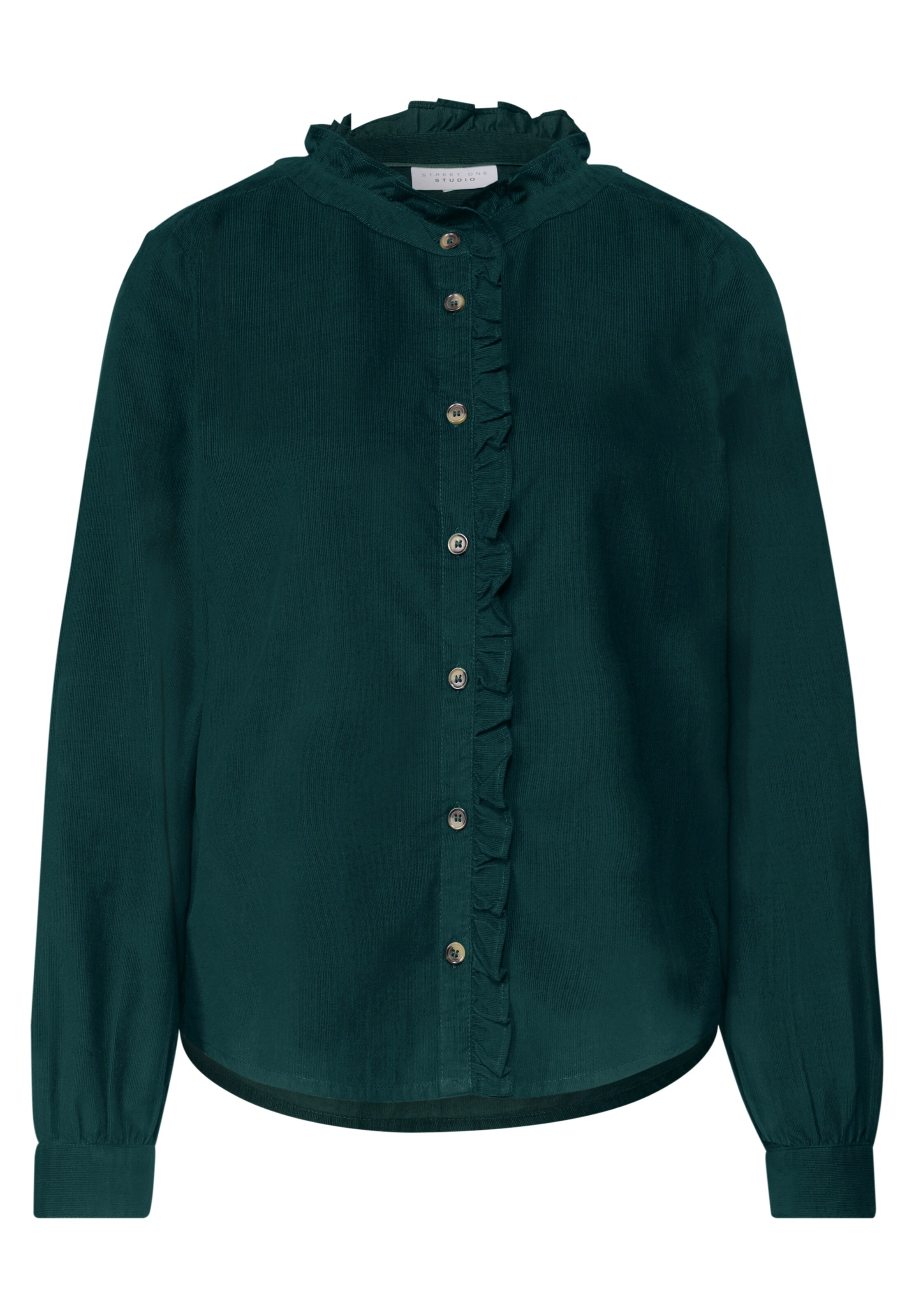 Street One Studio Blouse in Green: front