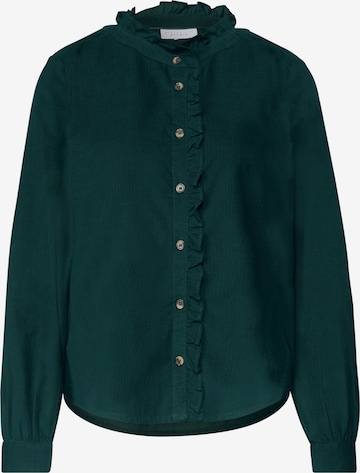 Street One Studio Blouse in Green: front