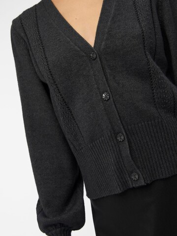 OBJECT Knit cardigan 'FRITZI' in Grey