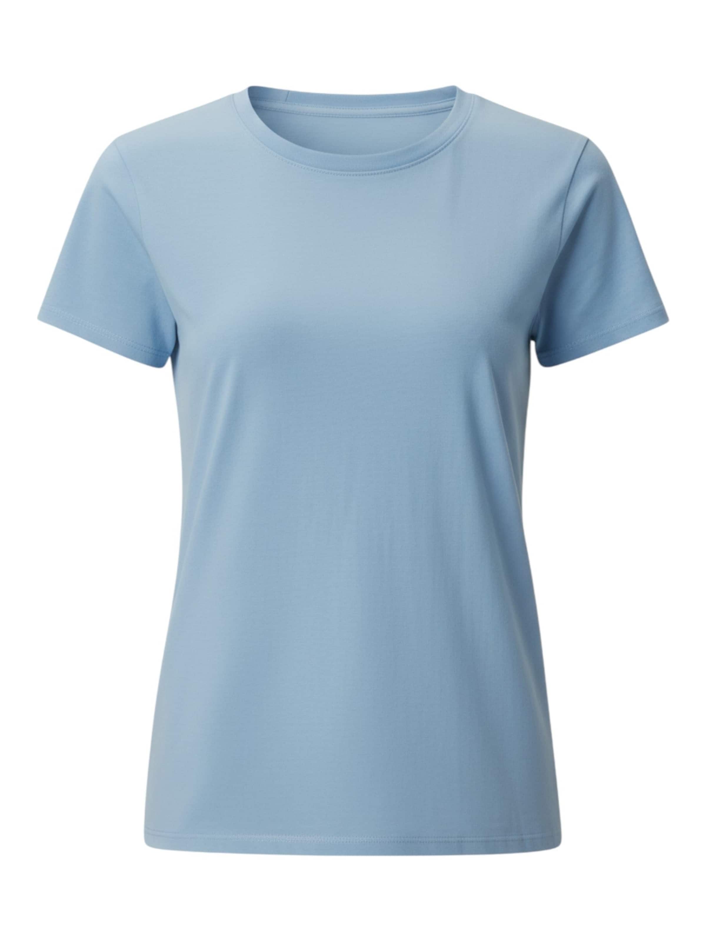 TEESHOPPEN Shirt in Blue: front