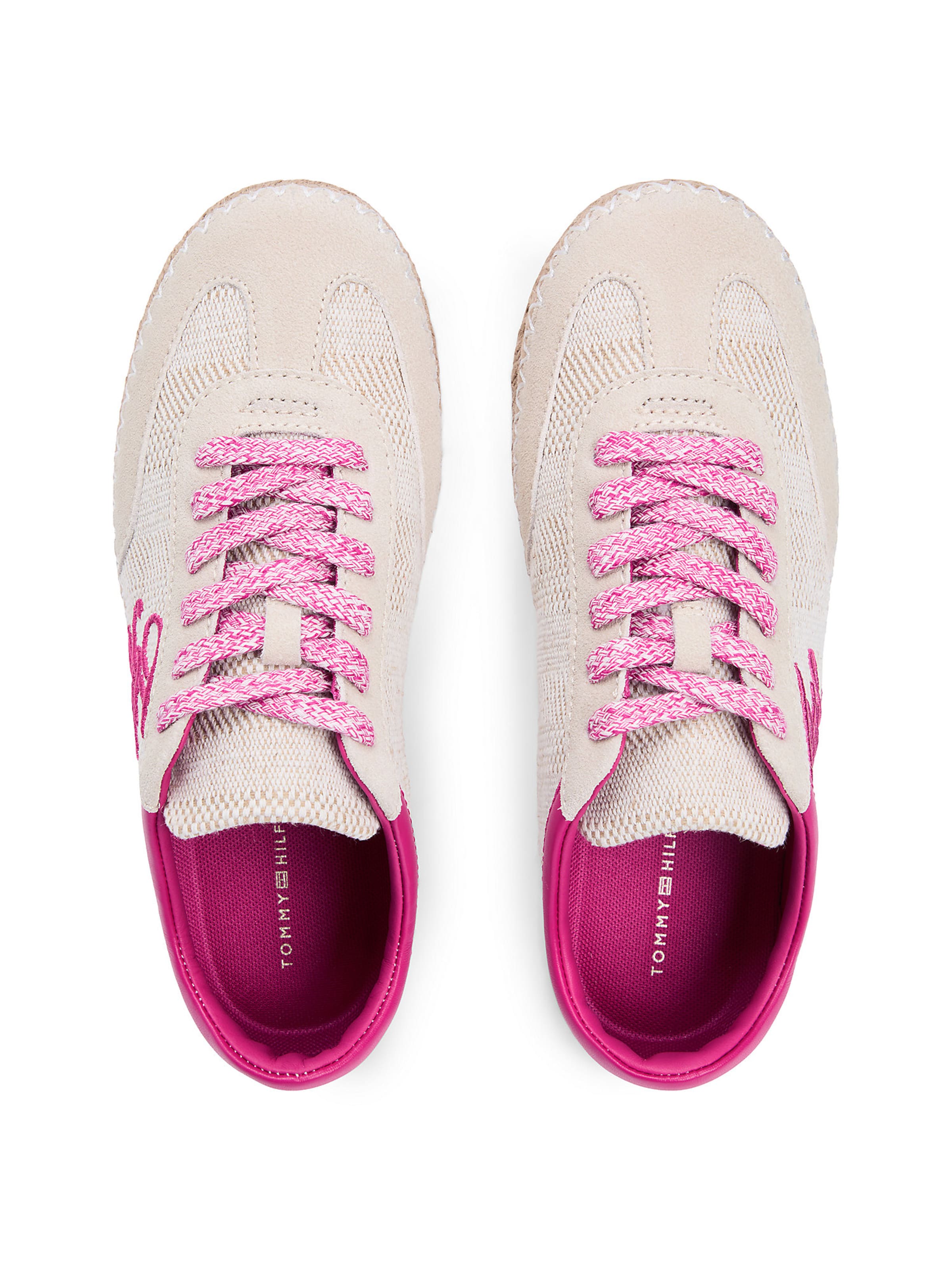 Baskets basses 'Heritage' TOMMY HILFIGER en beige