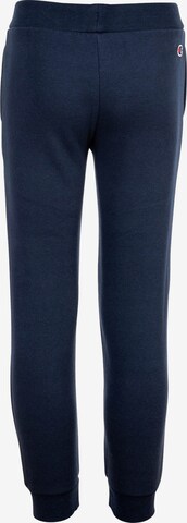 Tapered Pantaloni di Champion Authentic Athletic Apparel in blu