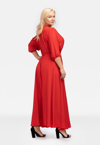 Karko Abendkleid ' DRAGONA ' in Rot