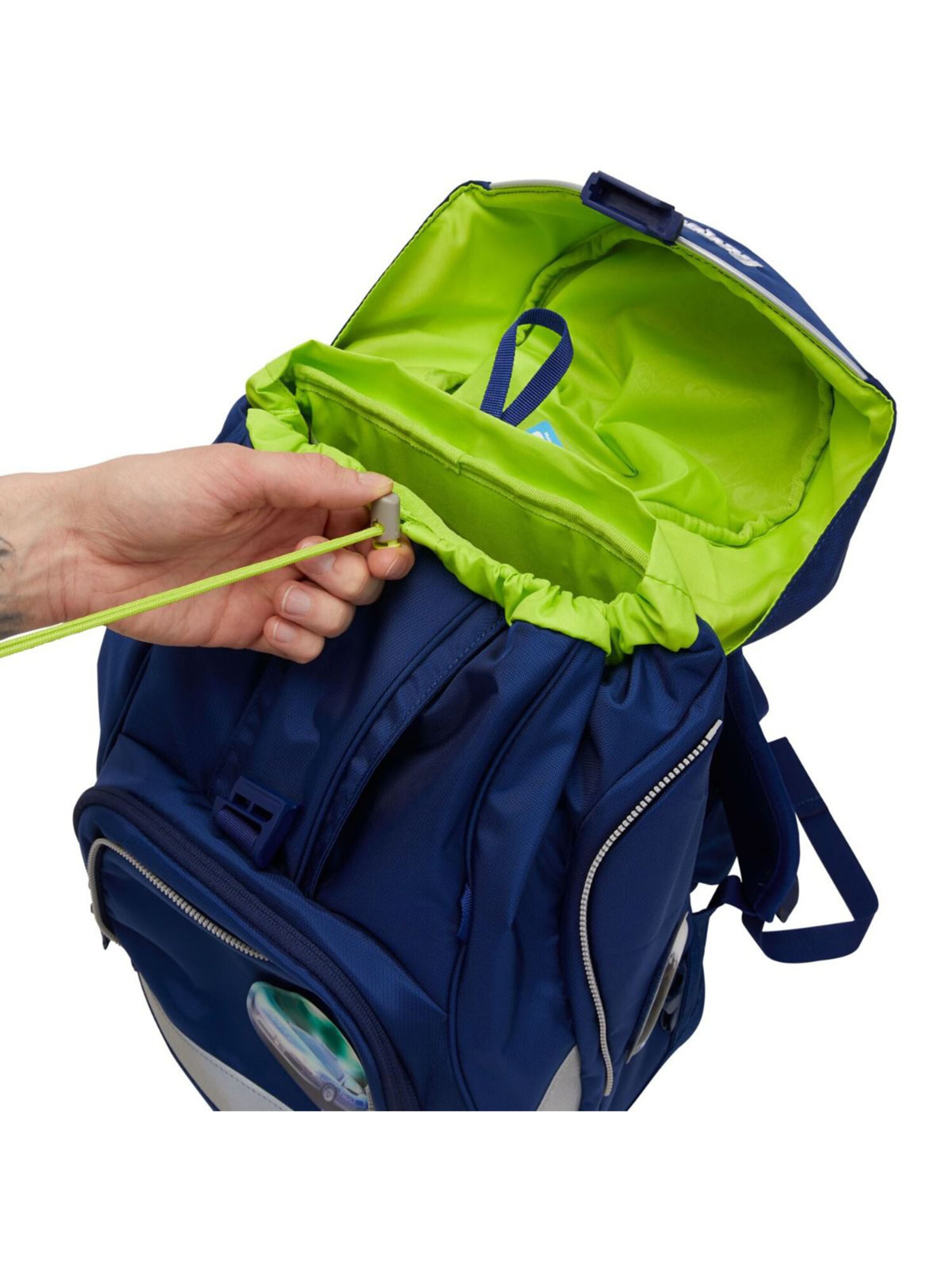 ergobag Rucksack 'Pack Schulrucksack Set'‌ in Blau