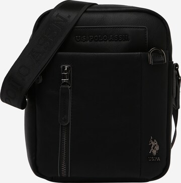 U.S. POLO ASSN. Umhängetasche 'Cambridge' in Schwarz