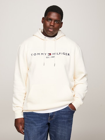 Tommy Hilfiger Big & Tall Sweatshirt in Beige: front