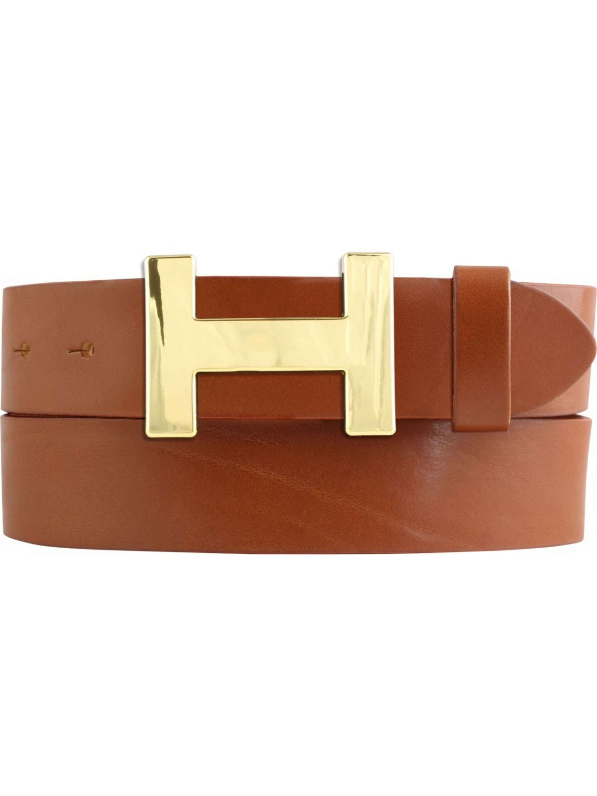 BELTINGER Gürtel 'Henry'‌‌‌‌ in Beige: Vorderseite