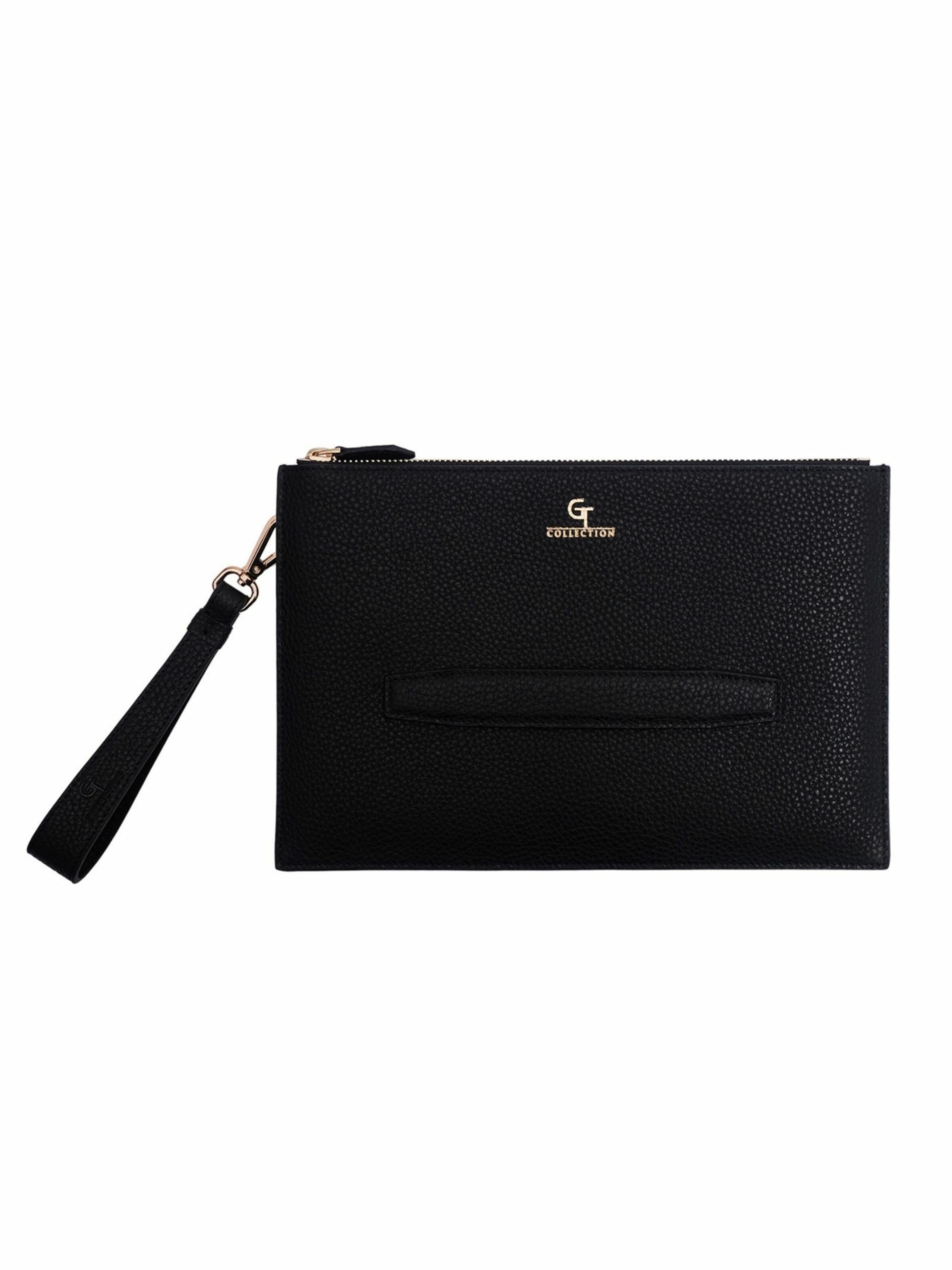 Porte-monnaies GT Collection en noir : devant