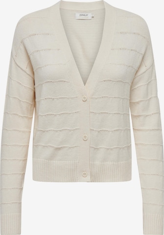 Cardigan 'KATIA' ONLY en blanc : devant