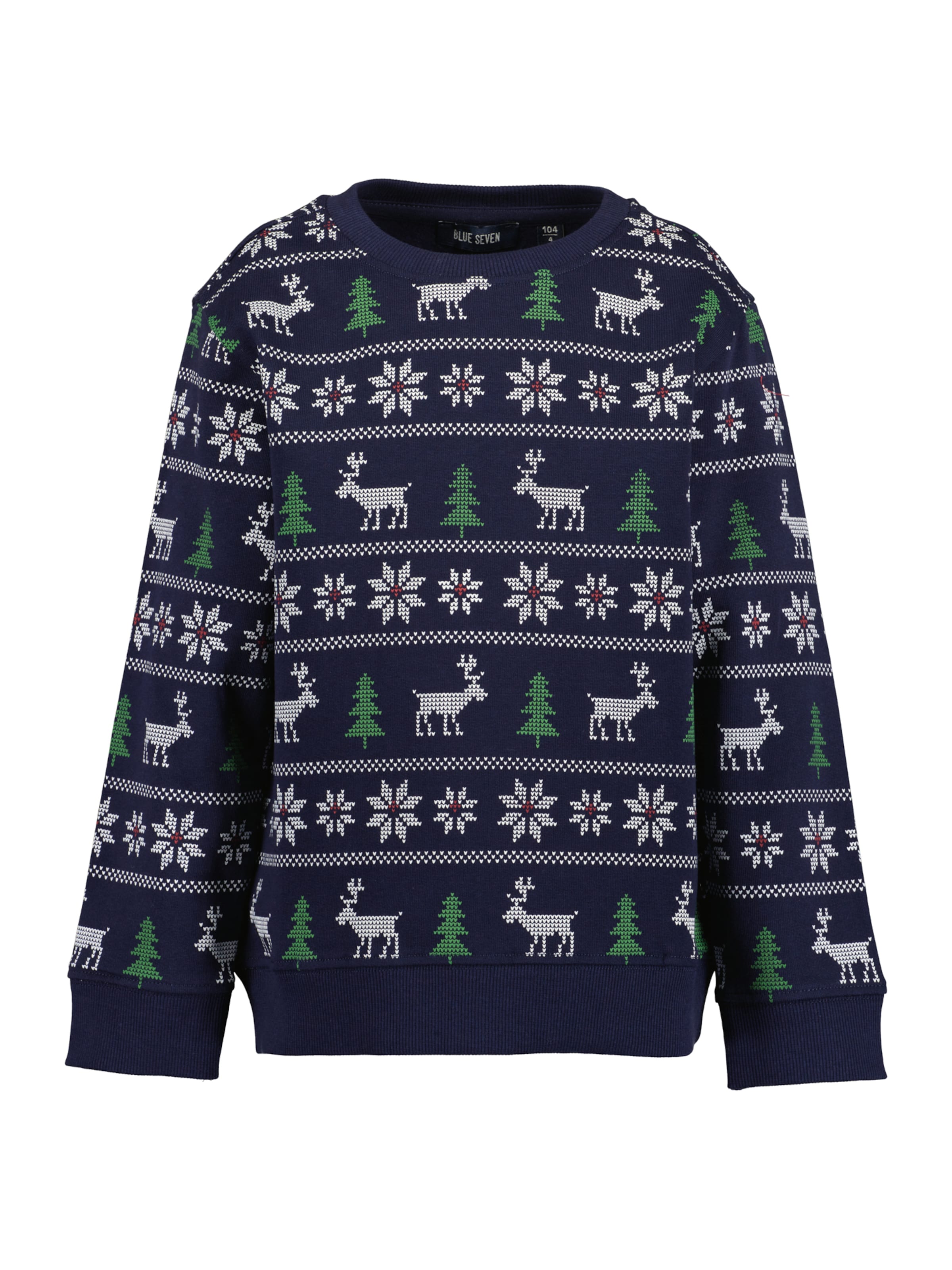 BLUE SEVEN Sweatshirt in Blue: front