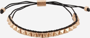 Bracelet AllSaints en noir : devant