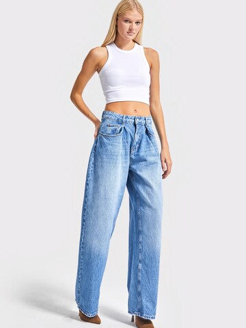 IT'S BASIC Loose fit Jeans 'Relaxed High Rise Jeans' in Blue