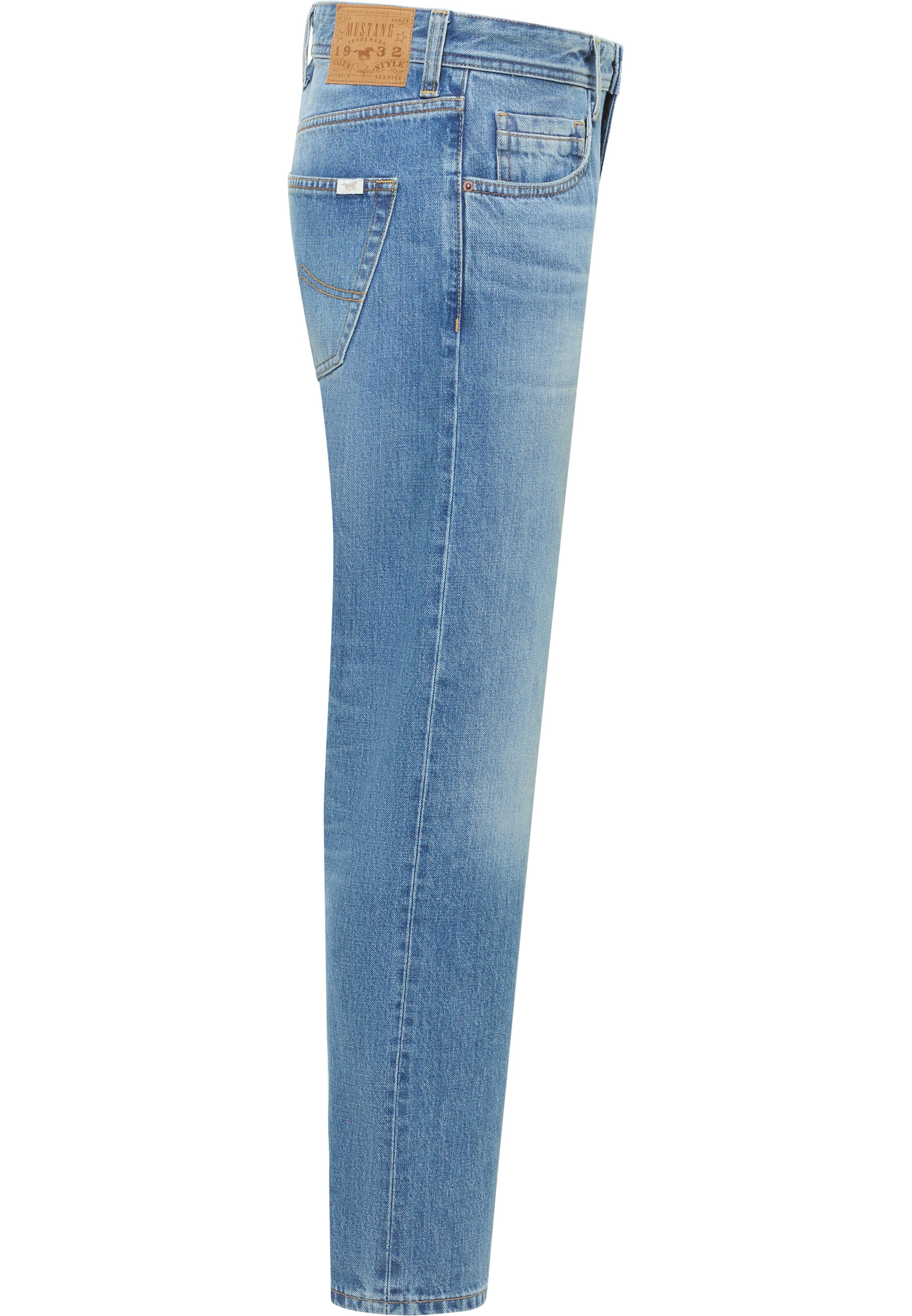 MUSTANG Regular Jeans  'Denver' in Blau