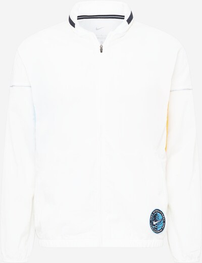 NIKE Sportjas in de kleur Navy / Lichtblauw / Geel / Natuurwit, Productweergave