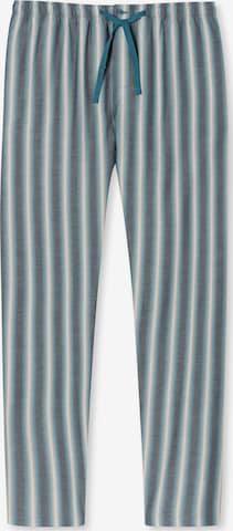 SCHIESSER Regular Workout Pants ' Mix & Relax ' in Blue: front