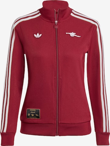 ADIDAS ORIGINALS - Chaqueta de entretiempo 'FC Arsenal Terrace Icons' en rojo: frente