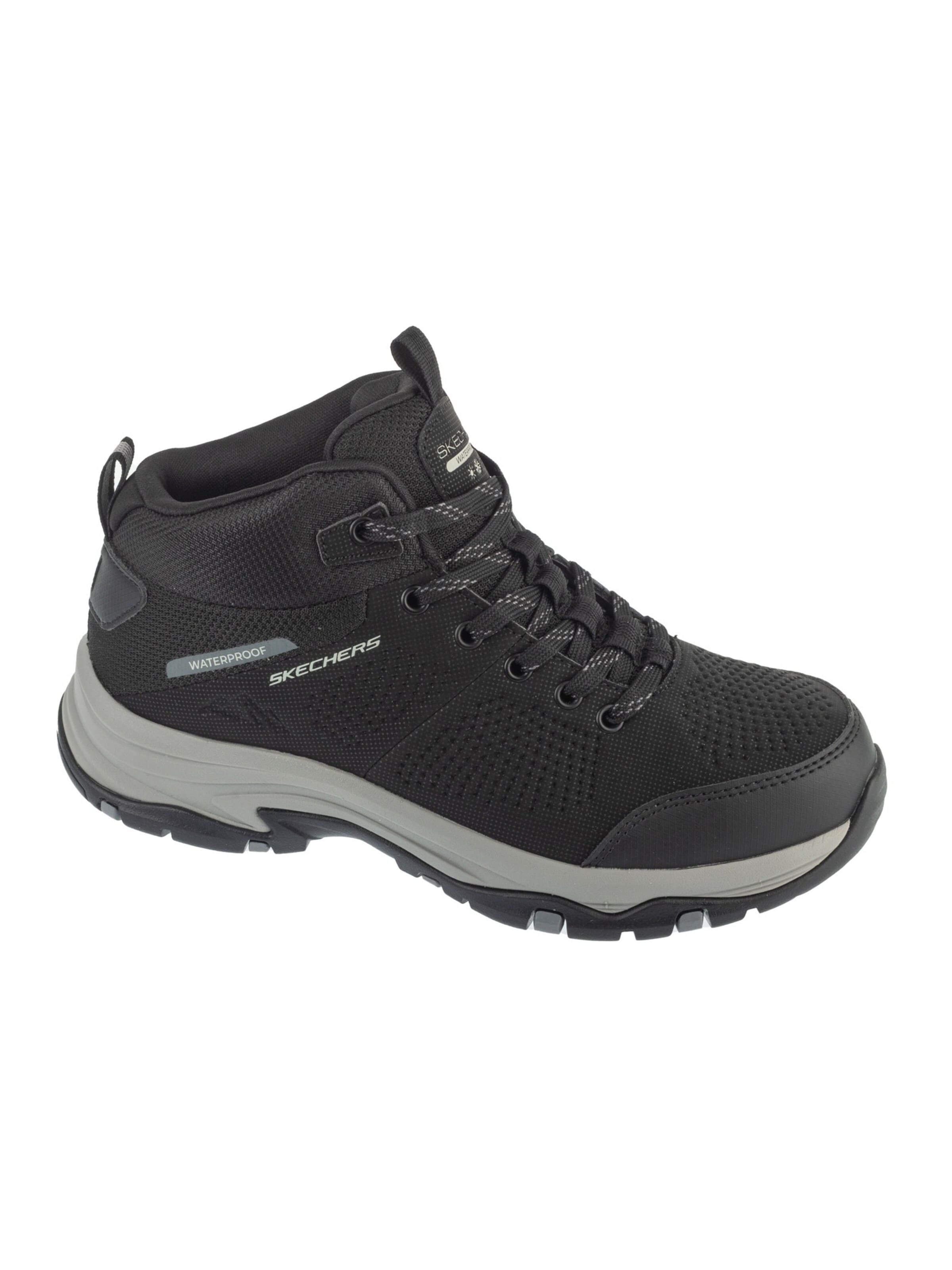SKECHERS Boots 'Skechers Trego - Trail Destination' in Black: front