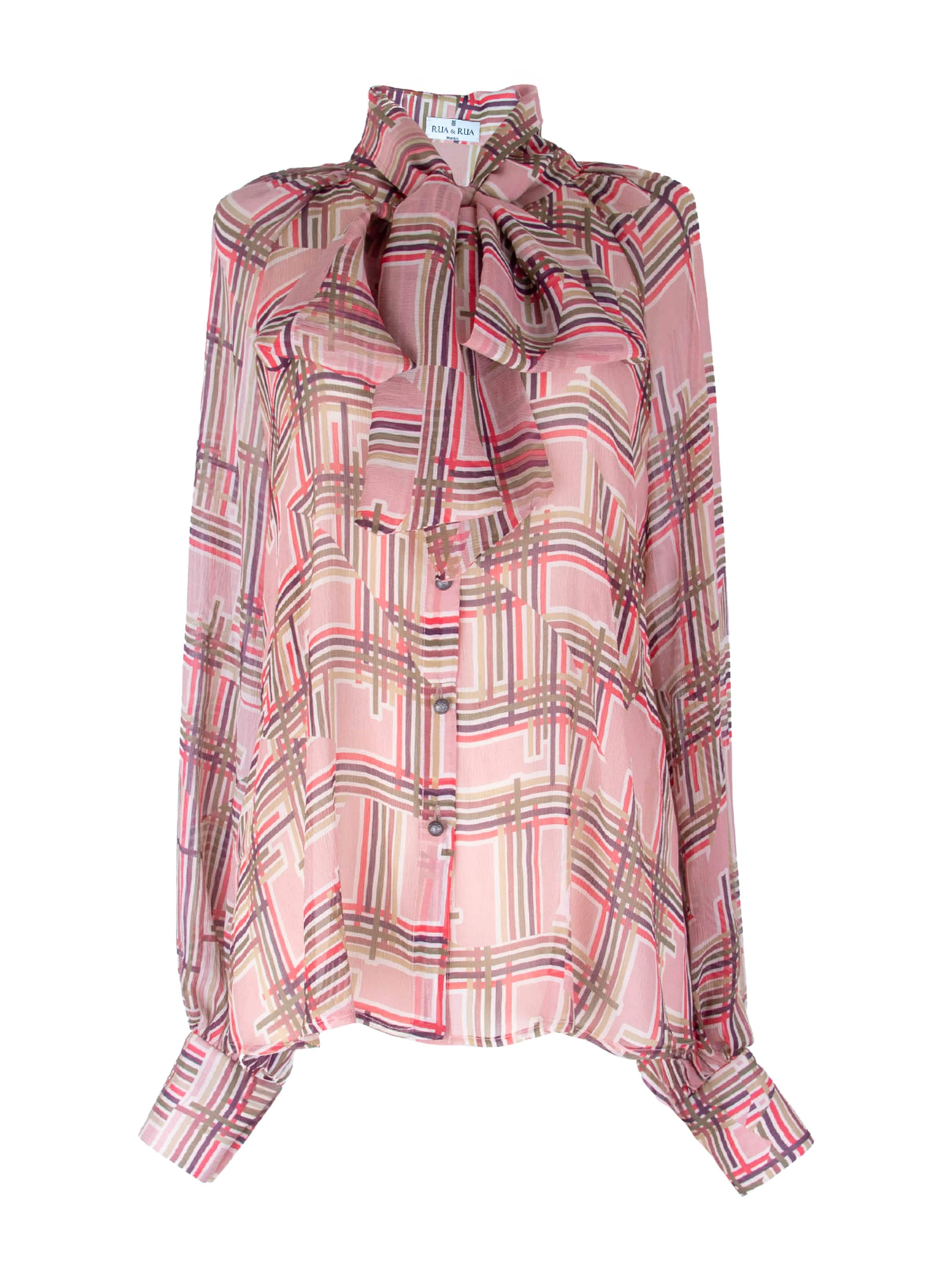 Rua & Rua Bluse in Mischfarben: Vorderseite