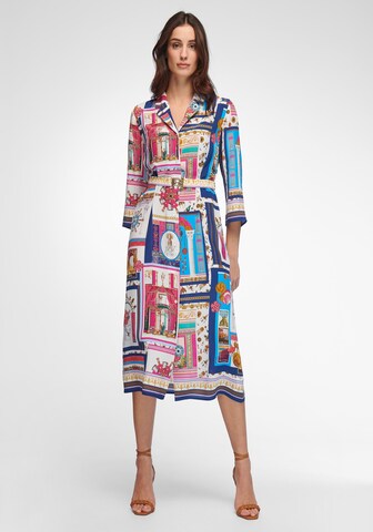 Laura Biagiotti Roma Shirt Dress in Mixed colors: front