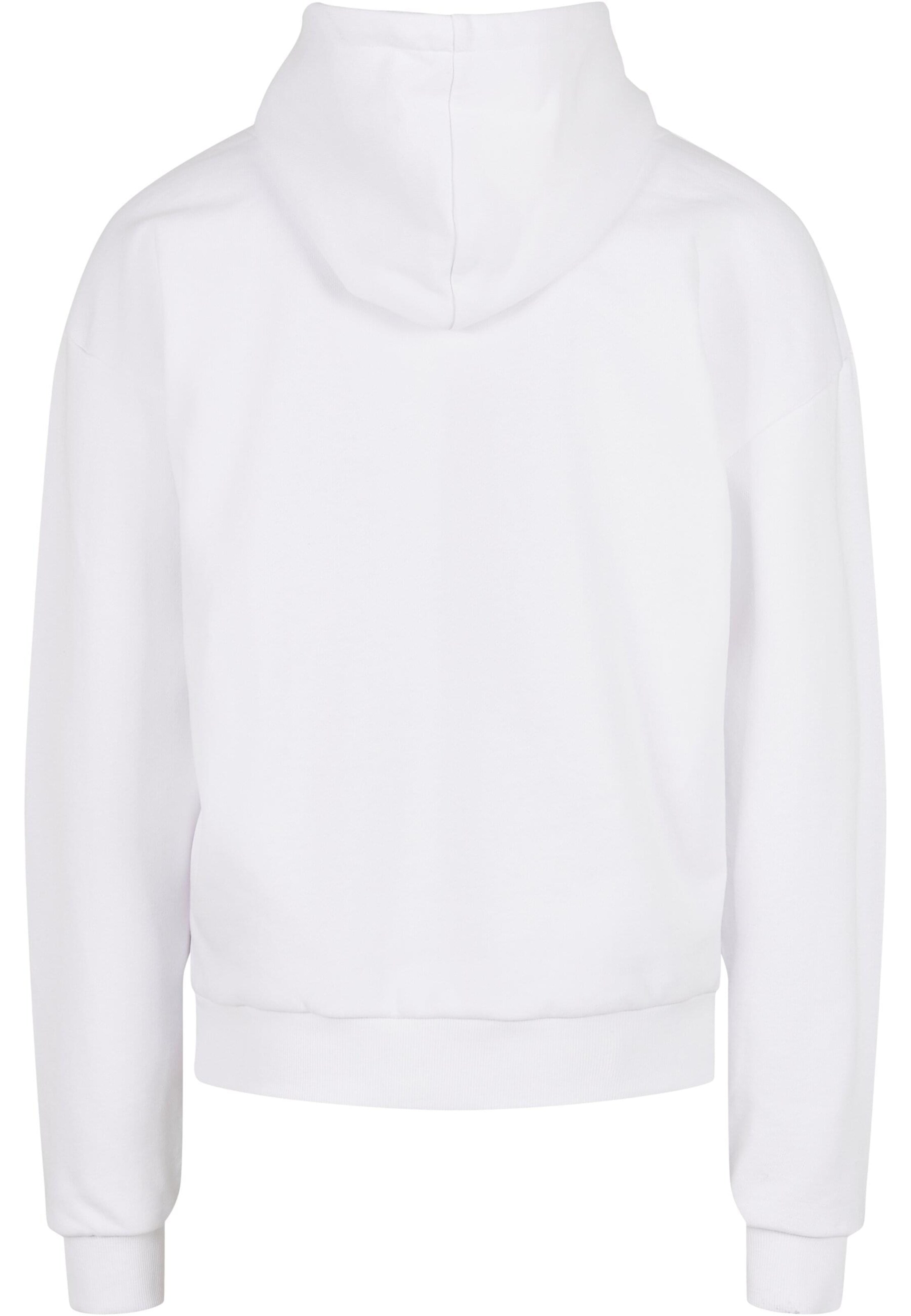 MT Upscale - Sweatshirt 'Hey! My Name Is' em branco