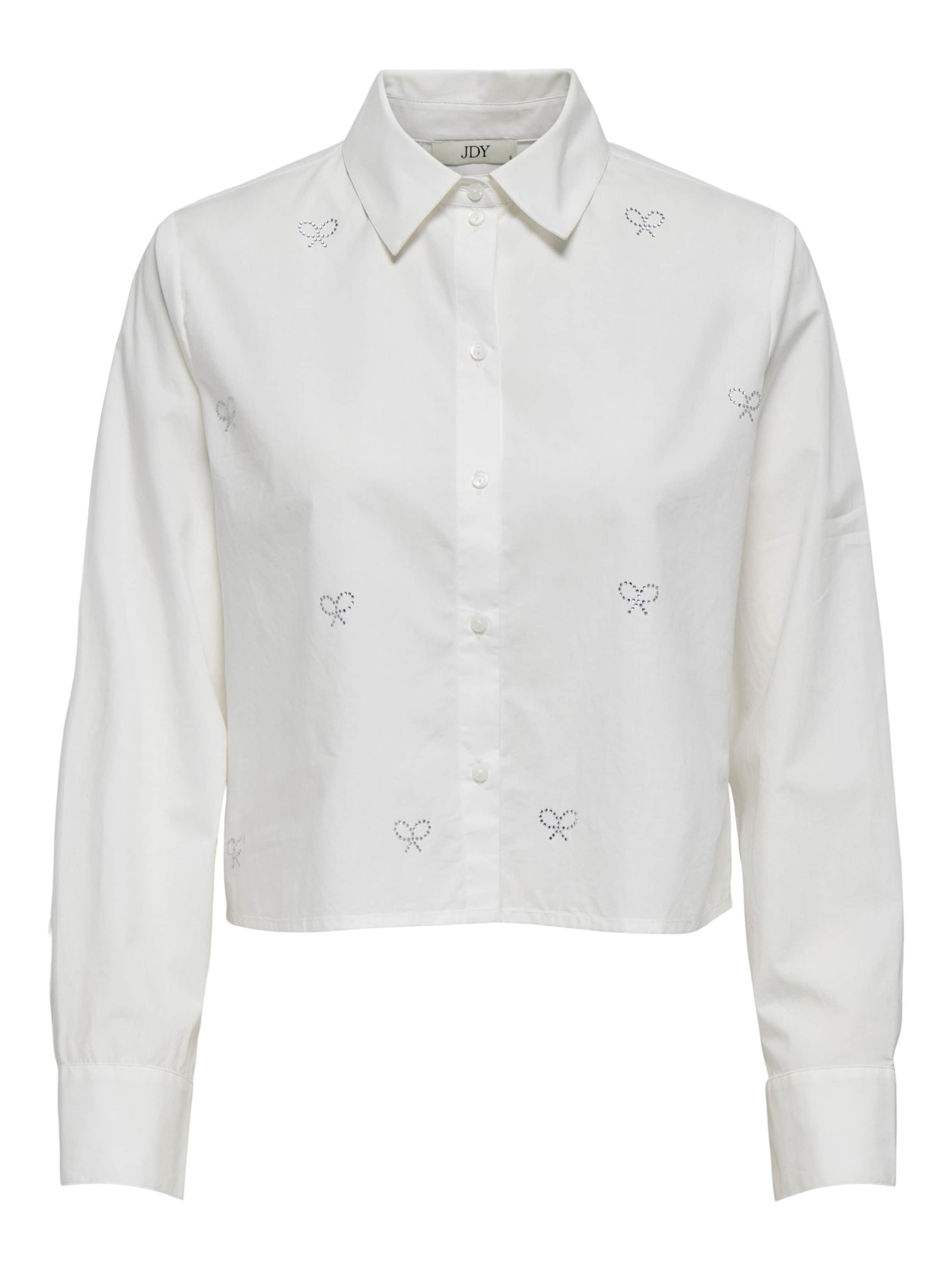 JDY Blouse 'JDYRILEY' in Wit: voorkant