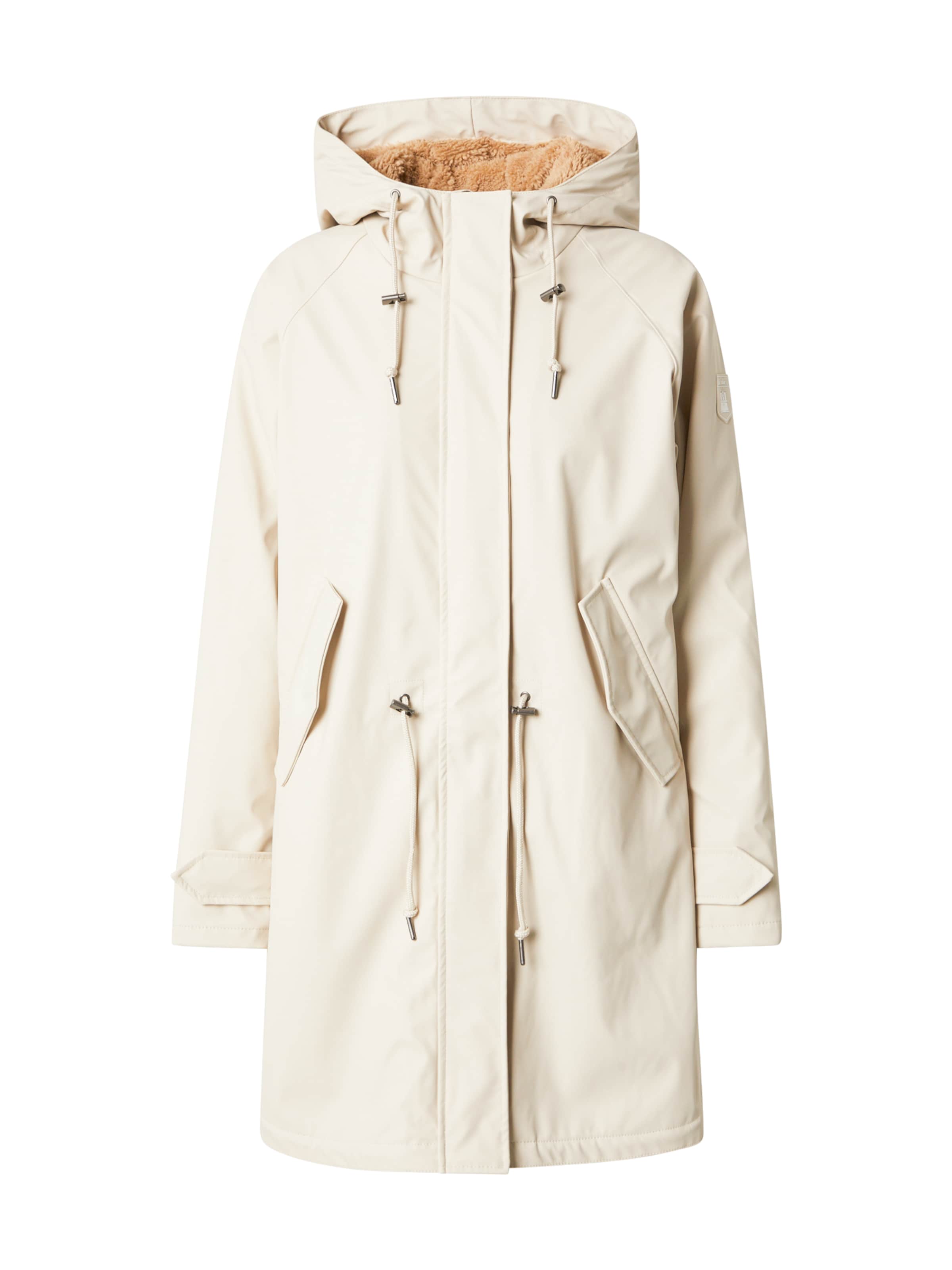 Derbe Raincoat 'Friese Tidaholm' in Beige: front