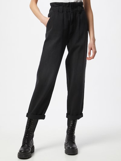 MOTHER Jeans 'THE YOYO' in black denim, Modelansicht