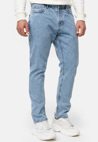 INDICODE JEANS Regular Jeans ' Cobra ' in Blauw