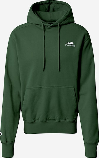 Pacemaker Sweatshirt 'PASICS' in de kleur Groen / Wit, Productweergave