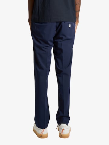 SSEINSE Regular Pleated Pants in Blue