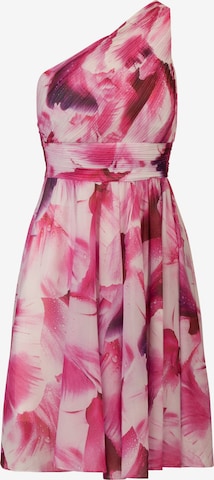 Robe de cocktail Kraimod en rose : devant