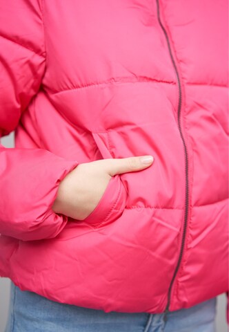 VILA Φθινοπωρινό και ανοιξιάτικο μπουφάν 'VITate' σε ροζ
