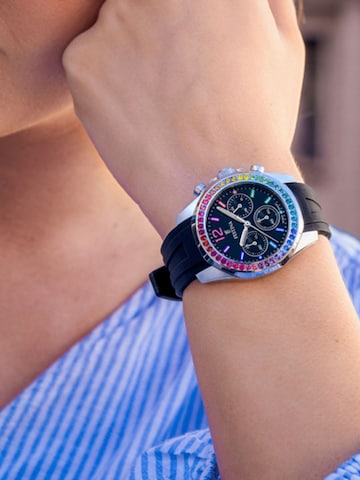FESTINA Analoog horloge 'Festina - Chronograph Boyfriend - Quartz watch movement - Watch case width: 38.1 mm' in Zwart: voorkant