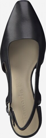 TAMARIS Γόβες slingback σε μαύρο