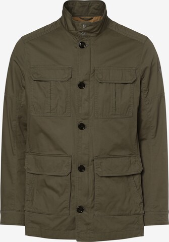 HECHTER PARIS Between-Season Jacket in Green: front