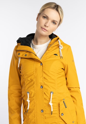 Manteau fonctionnel Schmuddelwedda en jaune