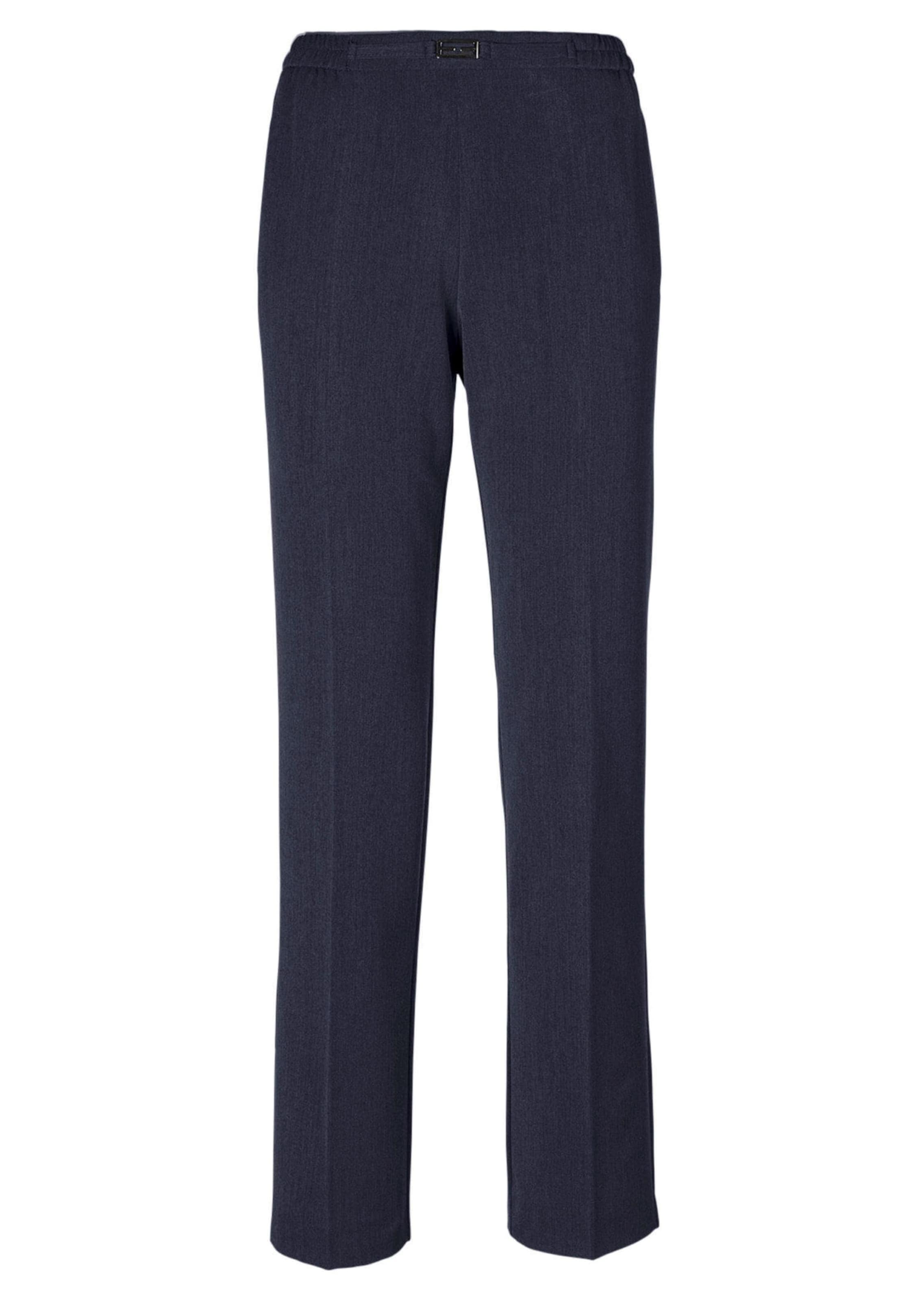Goldner Broek 'Martha' in Blauw: voorkant