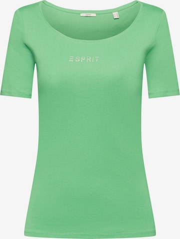ESPRIT Tričko - Zelená: predná strana