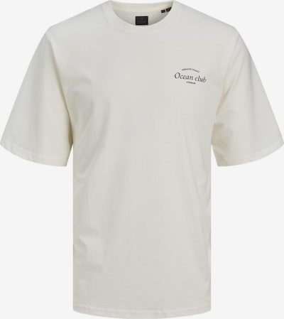 JACK & JONES T-Shirt en noir / blanc, Vue avec produit