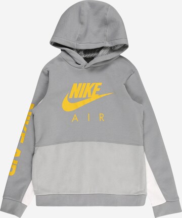 Nike Sportswear Sweatshirt in Grey: front