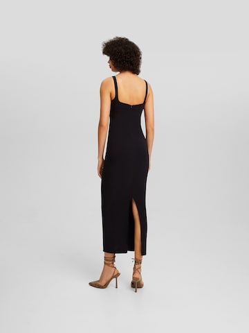 Bershka Kleid in Schwarz