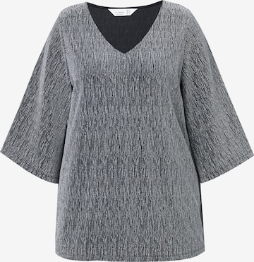 MIAMODA Blouse in Silver: front