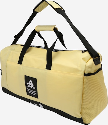 ADIDAS SPORTSWEAR - Malas de desporto '4Athlts' em amarelo: frente