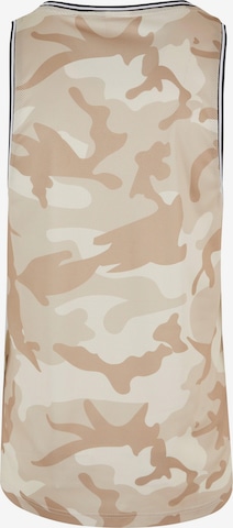 T-Shirt 'Camo' Urban Classics en beige